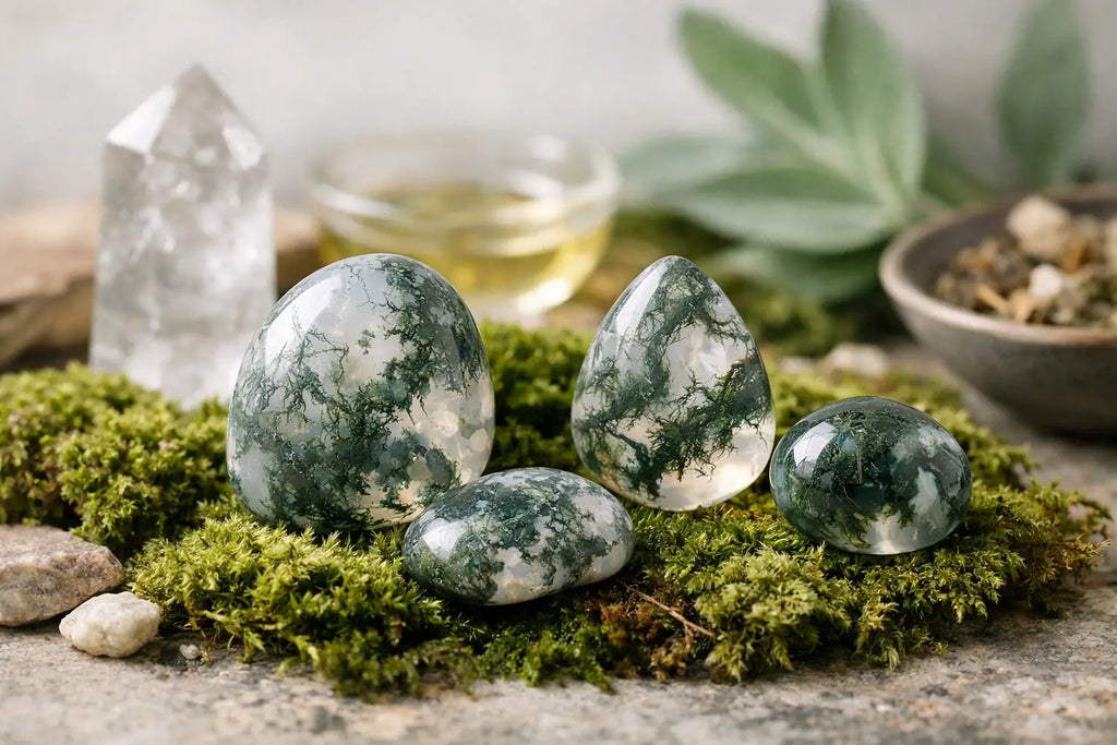 Agate mousse : vertus, usages et bienfaits