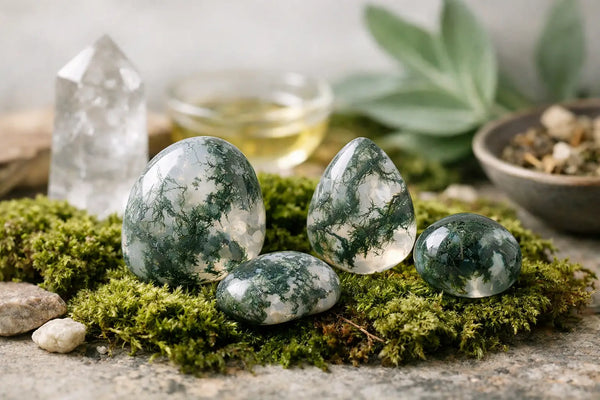 Agate mousse : vertus, usages et bienfaits