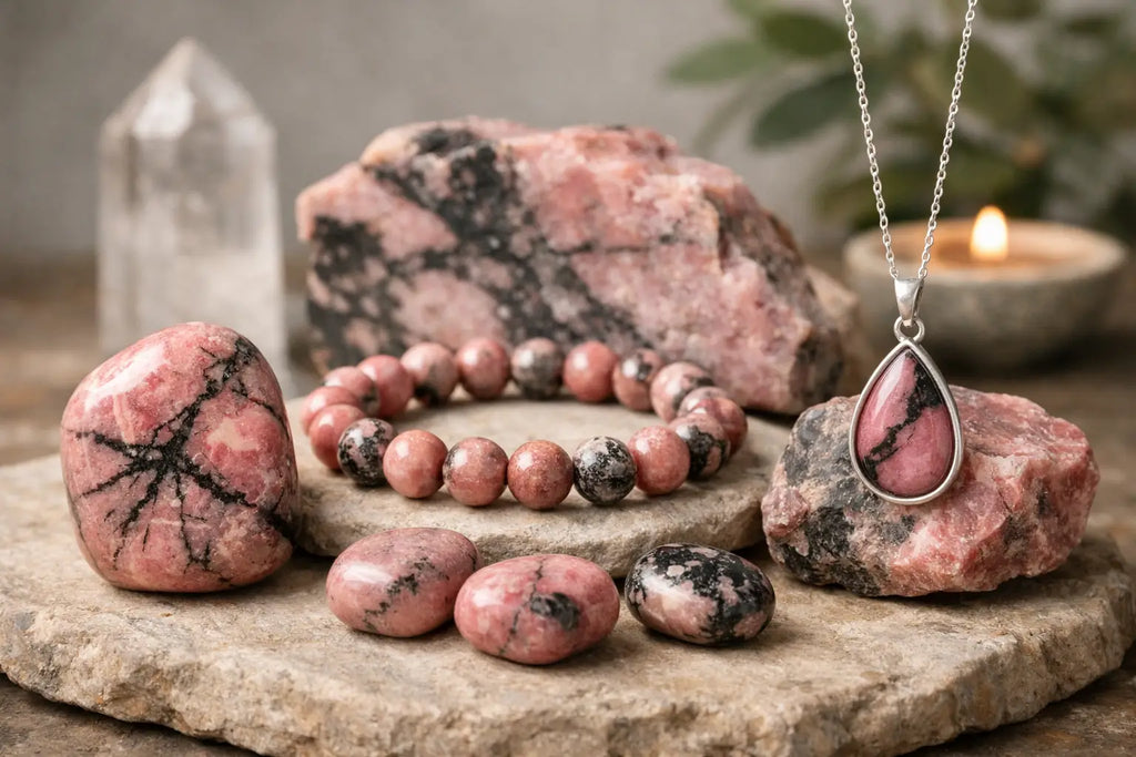 Rhodonite : vertus, usage et signification