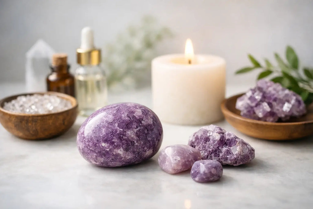 Lépidolite : vertus, usages et bienfaits