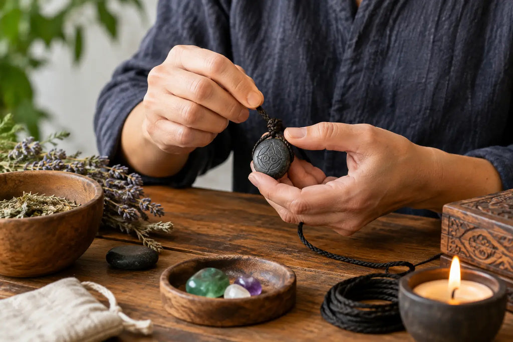 Fabrication de talismans traditionnels : les gestes