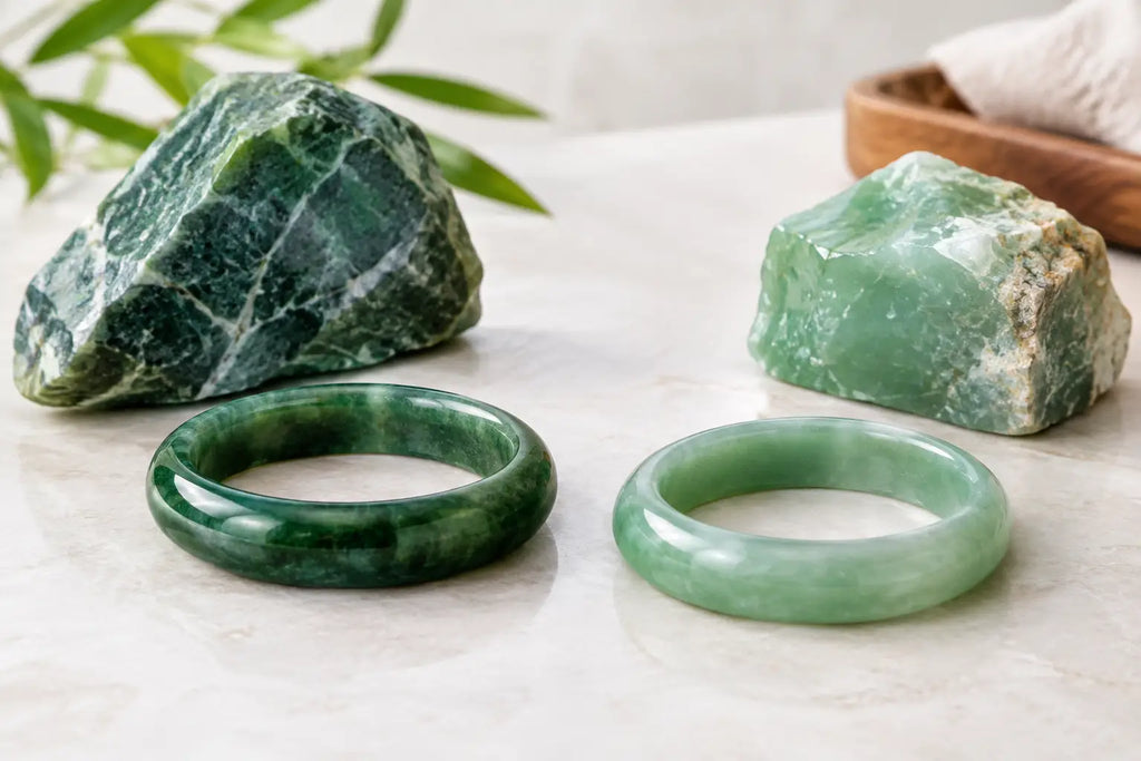 Jade néphrite jadéite : quelles différences ?