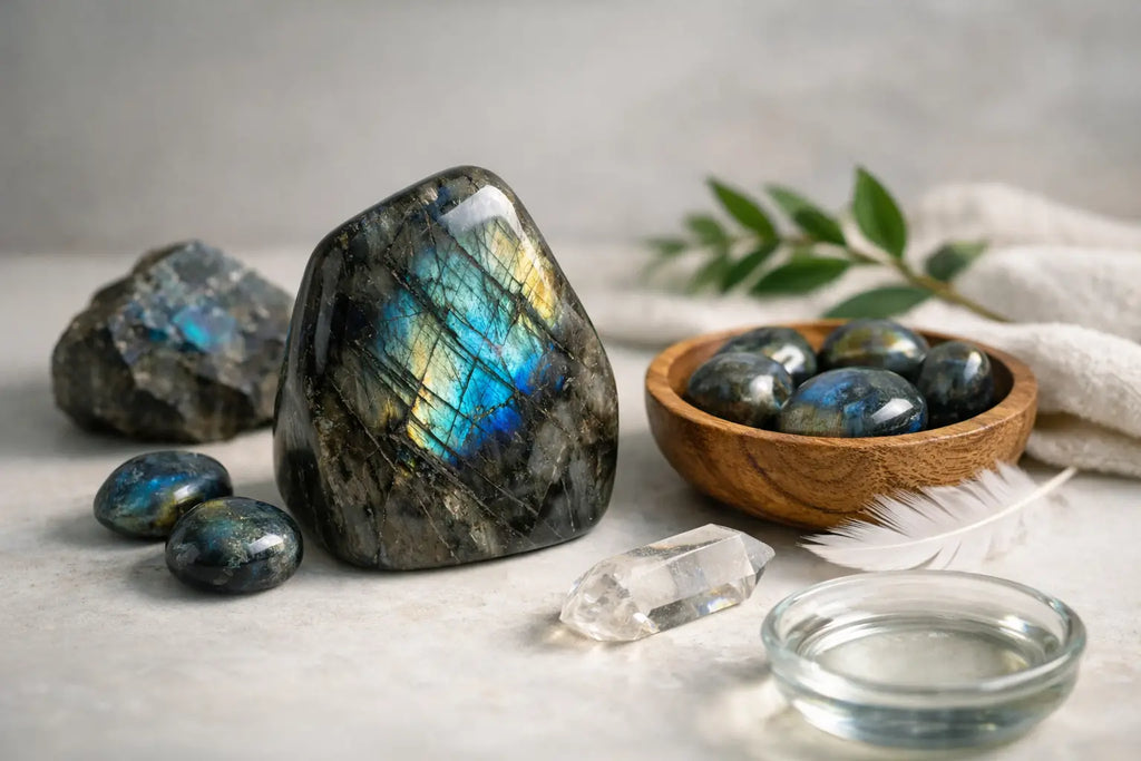 Labradorite : vertus, usages et entretien