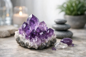 Améthyste pour apaiser le stress efficacement