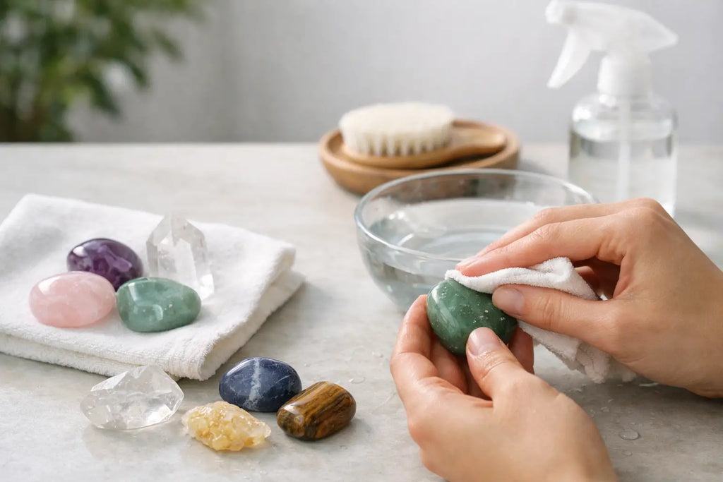 Comment nettoyer ses pierres naturelles