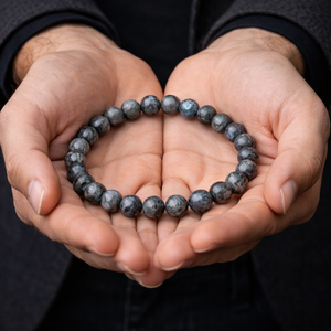 Bracelet Larvikite PROTECTION Chakra Manipura