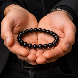 Bracelet PROTECTION Onyx Noir Chakra Muladhara