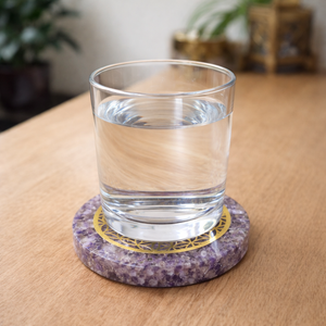 PLATEAU DE RECHARGEMENT ORGONE AMÉTHYSTE 10cm