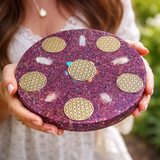 PLATEAU DE RECHARGEMENT ORGONE GRENAT