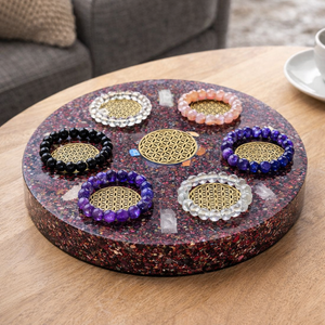 PLATEAU DE RECHARGEMENT ORGONE GRENAT