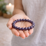 Bracelet Améthyste APAISEMENT Chakra Ajna