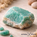 Bracelet Amazonite RENAISSANCE Chakra Vishuddha pierre fine