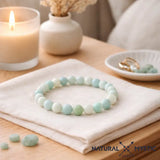 Bracelet Amazonite RENAISSANCE Chakra Vishuddha pierre fine