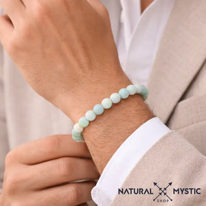 Bracelet Amazonite RENAISSANCE Chakra Vishuddha pierre fine