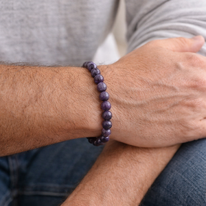 Bracelet Améthyste APAISEMENT Chakra Ajna