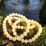 Bracelet Calcite Orange JOIE Chakra Svadhisthana pierre fine