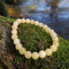 Bracelet Calcite Orange JOIE Chakra Svadhisthana pierre fine
