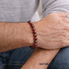 Bracelet du Cœur Tourmaline Pastèque pierre fine