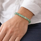 Bracelet Fluorite Verte PAIX Chakra Anahata pierre fine