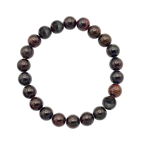 Bracelet Grenat Almandin PASSION Chakra Muladhara pierre fine
