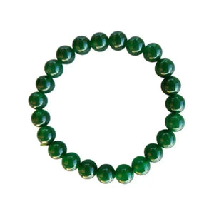 Bracelet Jade Vert ABONDANCE Chakra Anahata pierre fine