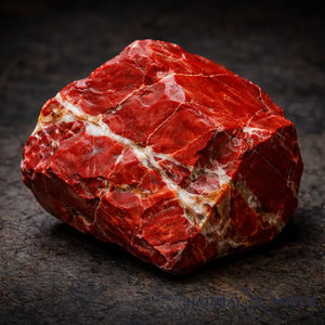 Bracelet Jaspe Rouge ANCRAGE Chakra Muladhara pierre fine