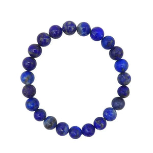 Bracelet Lapis Lazuli CONFIANCE EN SOI Chakra Ajna pierre fine