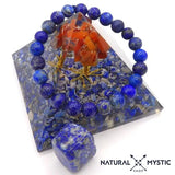 Bracelet Lapis Lazuli CONFIANCE EN SOI Chakra Ajna pierre fine