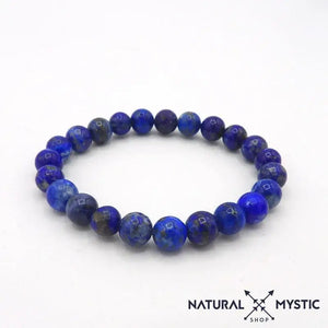 Bracelet Lapis Lazuli CONFIANCE EN SOI Chakra Ajna pierre fine