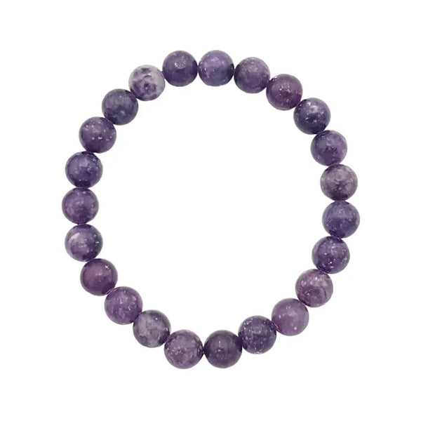 Bracelet Lépidolite SÉRÉNITÉ Chakra Sahasrara pierre fine