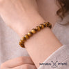 Bracelet Oeil de Tigre PROTECTION Chakra Manipura pierre fine