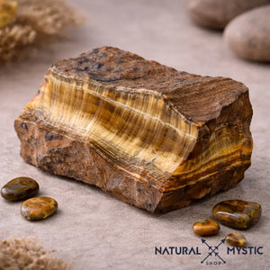 Bracelet Oeil de Tigre PROTECTION Chakra Manipura pierre fine