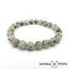 Bracelet Pierre Blanche Pierre de Lune Arc en Ciel 19cm pierre fine