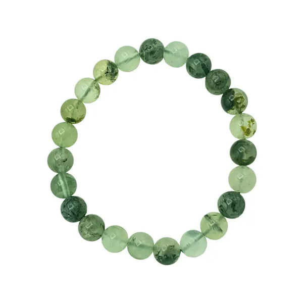 Bracelet Phrénite SÉRÉNITÉ Chakra Anahata pierre fine
