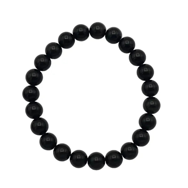 Bracelet PROTECTION Onyx Noir Chakra Muladhara pierre fine