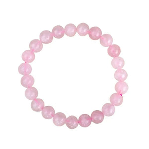 Bracelet Quartz Rose RELAXATION Chakra Ajna pierre fine