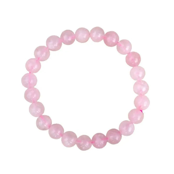 Bracelet Quartz Rose RELAXATION Chakra Ajna pierre fine