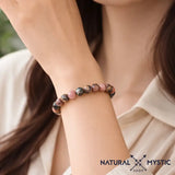 Bracelet Rhodonite RÉÉQUILIBRE Chakra Anahata pierre fine