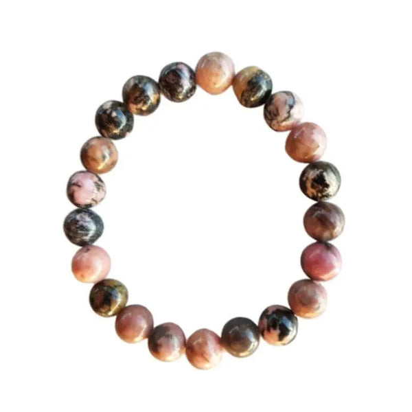 Bracelet Rhodonite RÉÉQUILIBRE Chakra Anahata pierre fine