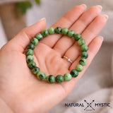 Bracelet Rubis Zoïsite EXPRESSION Chakra Anahata pierre fine