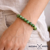 Bracelet Rubis Zoïsite EXPRESSION Chakra Anahata pierre fine