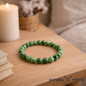 Bracelet Rubis Zoïsite EXPRESSION Chakra Anahata pierre fine