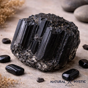 Bracelet Tourmaline Noire PROTECTION Chakra Muladhara pierre fine