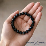 Bracelet Tourmaline Noire PROTECTION Chakra Muladhara pierre fine