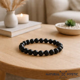 Bracelet Tourmaline Noire PROTECTION Chakra Muladhara pierre fine
