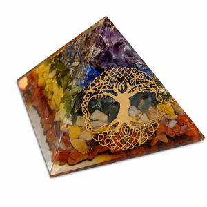 Pyramide Énergie Orgone HARMONIE 7 Chakras