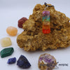 Collier Pendentif Énergie Orgone 7 Chakras pendentif orgonite