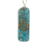 Collier Pendentif Orgonite lOriginale Aigue Marine orgonite