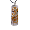 Collier Pendentif Orgonite lOriginale Pierre de Lune