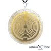 Collier Pendentif Fleur de Vie Orgone | Scalaire Sélénite pendentif orgonite